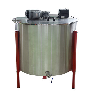 24 Frames Stainless Steel Electrical Apiary Centrifuge New Condition Honey Extractor Beekeeping Equipment - Product Image 1