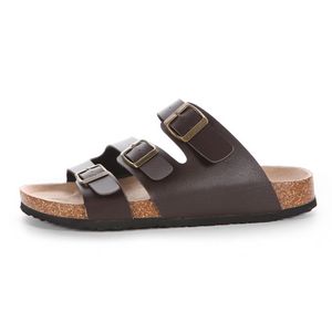 Di alta qualità <span class=keywords><strong>uomo</strong></span> con fibbia regolabile in sughero pantofole estate sandali da spiaggia scarpe con suola sandali bassi - Product Image 2