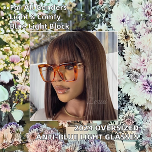 Lunettes <span class=keywords><strong>de</strong></span> <span class=keywords><strong>vue</strong></span> anti-lumière bleue transparentes tendance pour femmes, monture carrée verte surdimensionnée, grandes lunettes <span class=keywords><strong>de</strong></span> lecture classiques solides - Product Image 2