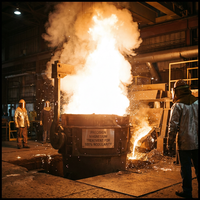 Pièces moulées en fonte ductile de haute qualité EN1563 GLS-600-3 GGG 60 70, moulage au sable, certifiées ISO9001, OEM/ODM disponibles