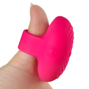 USB wiederauf lad bares elektrisches <span class=keywords><strong>Finger</strong></span> massage gerät Lady Clitoris Stimulation G-Punkt Vibrierende Kugel Fingerringe Mini Vibrator für Frauen - Product Image 1