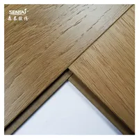 Parquet de Roble Europeo Sólido de Tres Capas, Económico, 100% Madera, para Interiores, Suelo de Madera SPC