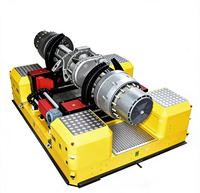 Robot AGV Tugas Berat 3 Ton Pintar untuk Gudang, Navigasi Strip Magnetik, Penghindaran Rintangan Lidar Laser
