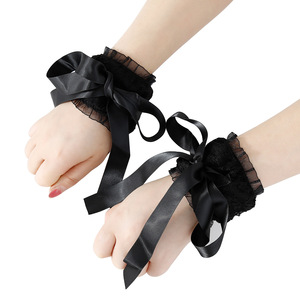 Manette <span class=keywords><strong>in</strong></span> Pizzo BDSM per Giochi di Coppia, Polsiere Sexy per Preliminari per Adulti - Product Image 5