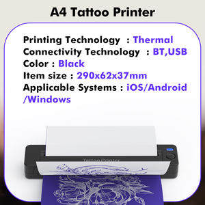 <span class=keywords><strong>Impresora</strong></span> Térmica Portátil A4 Personalizada al por Mayor a <span class=keywords><strong>Precio</strong></span> <span class=keywords><strong>de</strong></span> Fábrica para Impresión <span class=keywords><strong>de</strong></span> <span class=keywords><strong>Tatuajes</strong></span>, Cine, Televisión y Estilismo Escénico - Product Image 5