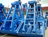 Grappin hydraulique sans fil télécommandé MRT, conception à double lobe et quatre cordes, capacité 6-12m, ouverture de mâchoire 4500mm pour toutes les excavatrices