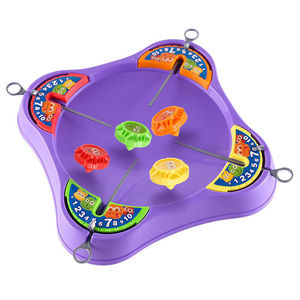 Nuovo Set da competizione Multiplayer per bambini con Mini addominali rotanti in plastica rotanti da battaglia Set da 5 a 7 anni - Product Image 1