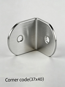 Pièces de cloison de toilettes en acier inoxydable : Vis, <span class=keywords><strong>rondelle</strong></span>, bras de liaison factice, couvercle de loquet pour rénovation de cabines, vente en gros sur mesure - Product Image 6