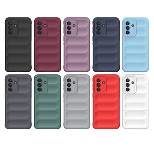 WOBURN Cover Sfumata Per Oppo A57s/A57 + 2 Vetri Temperati - Custodia Morbida TPU Antiurto, Rosa Verde