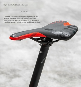 <span class=keywords><strong>Selle</strong></span> <span class=keywords><strong>de</strong></span> vélo XFY en mousse à mémoire <span class=keywords><strong>de</strong></span> forme <span class=keywords><strong>confortable</strong></span>, en cuir PVC imperméable, absorbant les chocs, pour <span class=keywords><strong>VTT</strong></span> et vélo <span class=keywords><strong>de</strong></span> route - Product Image 3