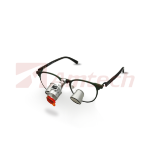 Lampe frontale chirurgicale rechargeable <span class=keywords><strong>Amtech</strong></span> HLP05, batterie mini USB, indicateur à 6 niveaux, lumière de loupe légère pour clinique dentaire - Product Image 1