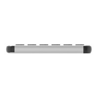 Nueva llegada de aleación de aluminio de 6 botones RF Control remoto 2,4G/433 MHz Código fijo para audio