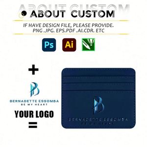 Porte-monnaie personnalisé en cuir PU, porte-documents, porte-cartes d'affaires – Vente chaude - Product Image 2