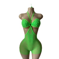 Robe moulante Carnival Club Party, une robe pour deux looks, plusieurs couleurs au choix, haute élasticité, tenue de danseuse exotique, tenue de strip-teaseuse