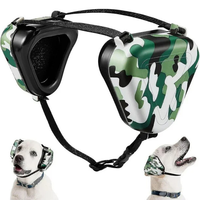 Casque anti-bruit pour chiens et chats OEM&ODM en gros, 22 dB SNR, protège-oreilles rigides, sangle réglable, soulagement de l'anxiété