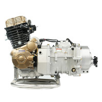350CC Manual Clutch Electric Kick Start 4-Stroke Split Shaft Dual Cooling 37Kg Motorcycle Engine