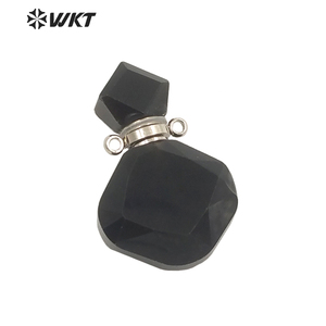 WT-P1723 Best Fashion Mystery intagliato a mano ciondolo in ossidiana nera naturale pietra preziosa allentata calda per regalo e festa così meravigliosa - Product Image 5