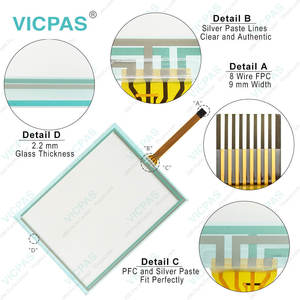 Clavier à membrane et écran tactile <span class=keywords><strong>HARMO</strong></span> RCP-2600 <span class=keywords><strong>HARMO</strong></span> RCP-2000 Gold Seller pour contrôles industriels, avec boîtier en verre et plastique et écran LCD - Product Image 5