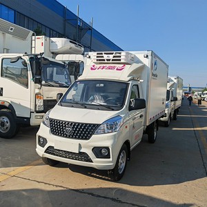 Foton 4x2 1.5-2T Mini Gasoline Refrigerator Truck Customization Transport Vegetable Meat Egg Freezer Refrigerated Truck - Product Image 2
