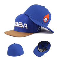 Gorras de Béisbol Vintage de 5 Paneles Bordadas al por Mayor, Gorras Snapback de Pana con Visera Plana para Hombre, Estilo Hip Hop y Deportivo