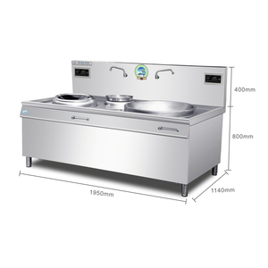 Cocina de Inducción Comercial de Acero Inoxidable de 380V y 15000W, Nueva Cocina Eléctrica de Encimera para <span class=keywords><strong>Restaurante</strong></span>, Garantía de 1 Año - Product Image 4