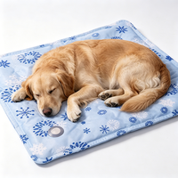 Couverture rafraîchissante instantanée pour animaux de compagnie, tapis de refroidissement en gel flocon de neige, coussin rafraîchissant lavable pour chien et chat en été