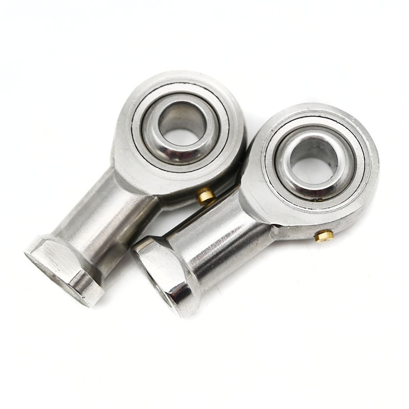 Cuscinetto Snodo Femmina 4 Cuscinetti Giunto Sferico M10x1.5 - Estremità Stelo 10mm Con Dadi Bloccaggio, Acciaio Carbonio Per Sterzo E Meccanica Cuscinetti Filettatura - 6