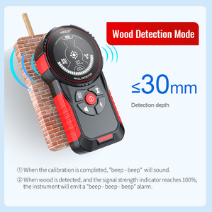 เครื่องสแกนผนังดิจิตอล NOYAFA NF-5102 ตรวจจับโครงเหล็ก ไม้ สายไฟ AC  หน้าจอสี TFT 5 ซม. สำหรับ IP54 รับประกัน 1 ปี - Product Image 3