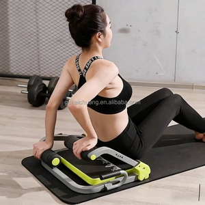 Équipement <span class=keywords><strong>de</strong></span> fitness pour l'intérieur : Barre <span class=keywords><strong>de</strong></span> gymnastique pour exercices abdominaux, étirements corporels, abdominaux, amincissement, santé et beauté - Product Image 4