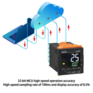 Controlador de Temperatura Digital Doble de Alta Velocidad CNTD CLN4S 100-240VAC 50HZ 9999 (4 Dígitos) con Pantalla Digital, Eléctrico, ODM - Product Image 4