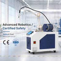 Machine de soudage robotisée, programmation automatique gratuite, avec options de bras de 922 mm, 1400 mm, 1800 mm pour les structures en acier
