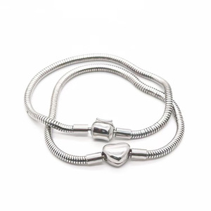 Nueva <span class=keywords><strong>Pulsera</strong></span> de Acero Inoxidable con Diseño de Espina de Serpiente, Personalizable, con Baño de Oro de 18K, Accesorio de Moda - Product Image 3