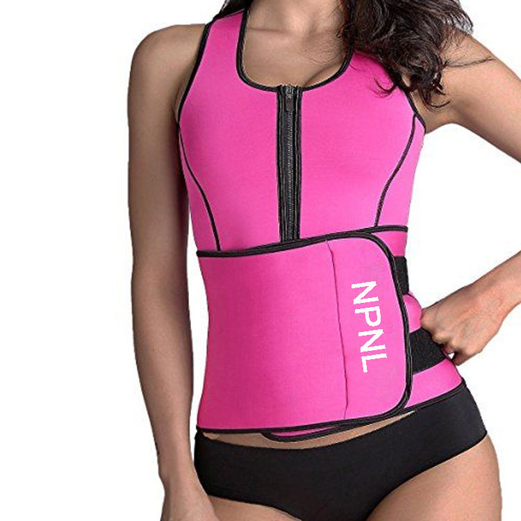 Neoprene Sauna Vest for Women Slimming Workout Gear - Main Image