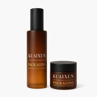 30ml 50ml Pompalı Şişe Sprey Doldurulabilir Buzlu Sis 4 oz Cam Vücut Sprey Şişesi Yüz İçin Lüks