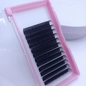 Fournitures d'extension de cils États-Unis Fournisseurs les plus vendus Cils de ventilateur humain synthétique en <span class=keywords><strong>soie</strong></span> aux cils de cheveux - Product Image 6