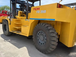 รถยกดีเซล TCM FD 250 สำหรับงานหนัก ขับเคลื่อน 4 ล้อ ยางลม เสากระโดงสามท่อน อุปกรณ์ก่อสร้างมือสอง - Product Image 3