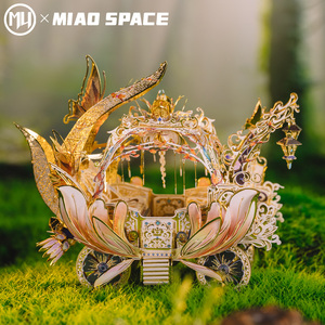 MU X MIAO SPACE Serie Elf, Rompecabezas Metálico 3D, Modelo para Armar, Manualidad, Juguete Educativo, Decoración de Escritorio, Alivio <span class=keywords><strong>del</strong></span> Estrés, <span class=keywords><strong>Regalo</strong></span> - Product Image 5