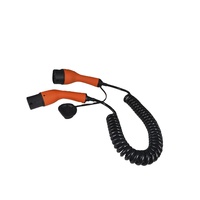 32amp 3 שלב 5 מטרים ev טעינת כבל סוג 2 כדי סוג 2 תקע בסין טעינת כבל