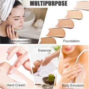 Custom 15ml 30ml 50ml Luxury Serum <b>Lotion</b> Cream Airless Bottle Soft Touch With Logo <b>Sunscreen</b> Bottle With Pump - Product Image 4