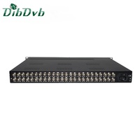 Convertidor de RF a IP de 16 Canales, Receptor Digital FTA con Soporte BISS y LNB DisEQc para Solución de Sistema de TV para Hoteles
