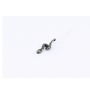 Pendentif Serpent Yunnique en Acier Inoxydable pour Fabrication de Bracelets, Forme Irrégulière, Procédé de Coulée GZY-PJ0000A - Product Image 4