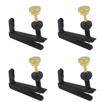 Wholesale Price Violin Accessories 4 Pcs 4/4 1/2 Violin Fine Tuner String Plate Fine Tuning Violin Fine Tuners