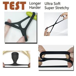 ペニスリング再利用可能コックリング射精遅延ペニス拡大男性用リングディックアクセサリーセックスゲームセックスおもちゃ男性用カップル - Product Image 5