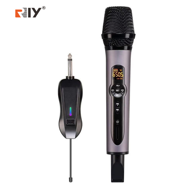 RY101  Single Channel Reverb Wireless Universal Microphone