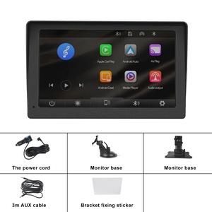(Chúng tôi/EU kho) podofo xách tay không dây Carplay & Android Auto Car đài phát thanh autoestereo 7 <span class=keywords><strong>inch</strong></span> màn hình cảm ứng GPS BT FM thông minh Pnd - Product Image 6