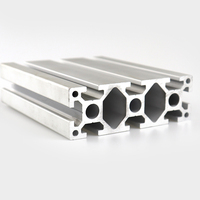 Profilé en aluminium industriel 40x120 personnalisé pour bricolage, anodisé argenté, extrusion 40120 pour cockpit de simulation de course et simulateur