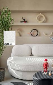 Rollo de lana de Tweed de dos colores, sofá, almohada, cama suave, tela decorativa - Product Image 4