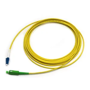 英国定制黄色SC-LC SM单模0.9 2.0 3.0毫米光纤跳线
