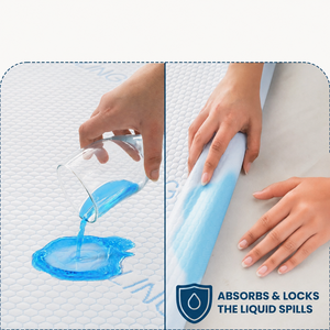 Protège-matelas imperméable en nylon soyeux respirant et hypoallergénique - Product Image 5