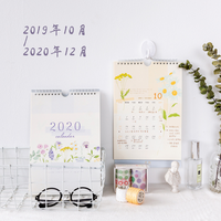 Calendrier anglais espagnol 2026 Calendrio Yo Calendrier mural Impression personnalisée Grand A2 A3 A4 4c Impression offset Calendrier planificateur